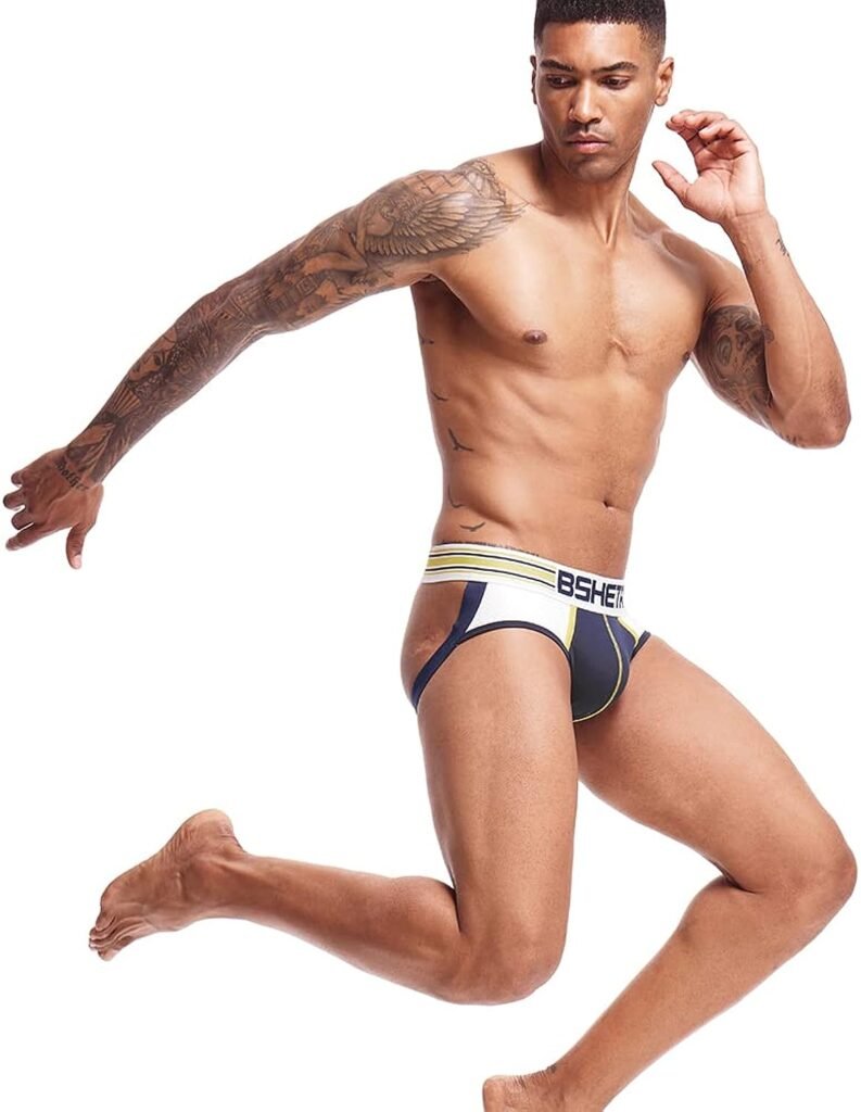 BSHETR Athletic Supporter Jockstrap - Ultra Soft, Breathable and Stylish Underwear for Men