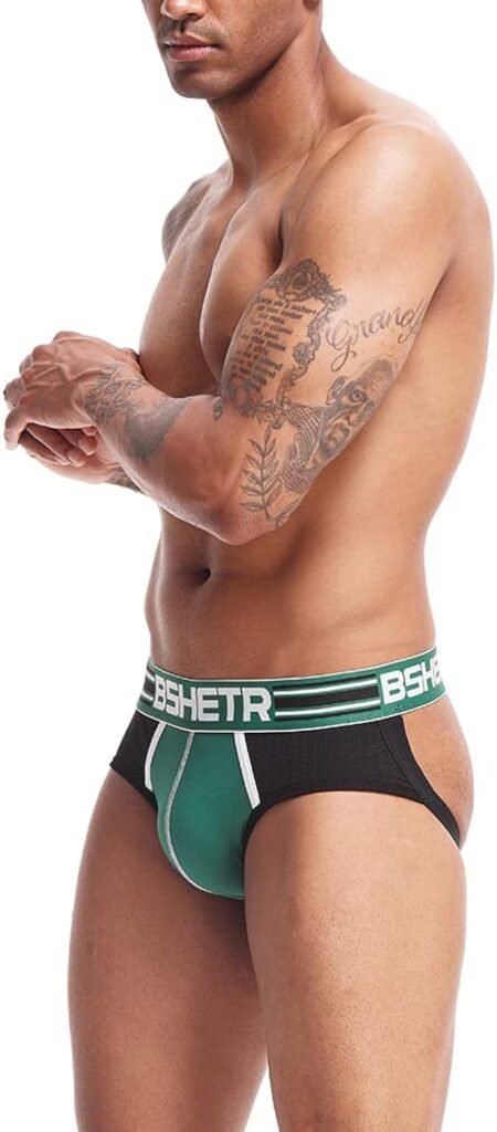 BSHETR Athletic Supporter Jockstrap - Ultra Soft, Breathable and Stylish Underwear for Men