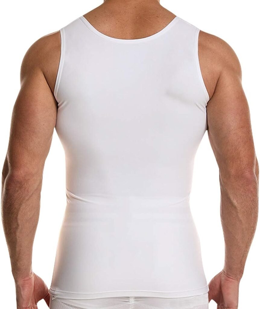 GSKS Mens Body Shaper Compression Tank Top Slimming Shapewear Abdomen Undershirt