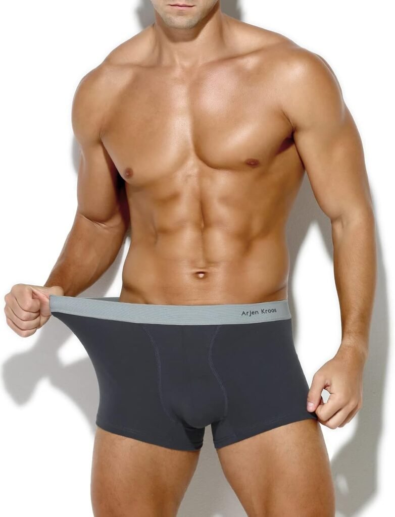 Mens Trunks Underwear Multipack Comfy Cotton Boxer Briefs