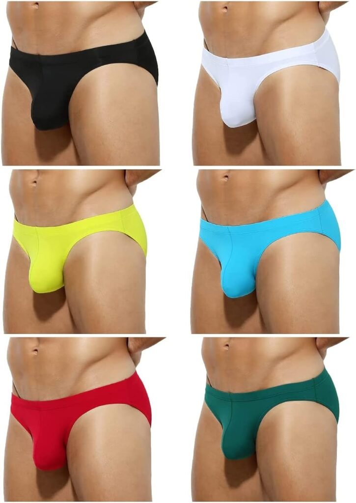 Mens Underwear Sexy Low Rise Briefs Pack