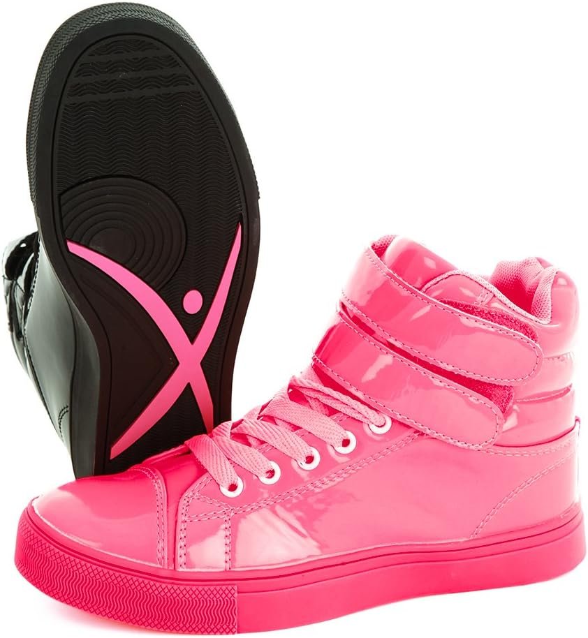 Alexandra Collection High Top Dance Sneakers Shoes for Women