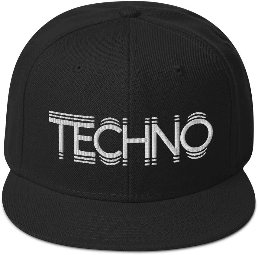 Future Vibe Apparel, Techno Rave Hat EDM Festival Snapback Psytrance Tech House Music Cap