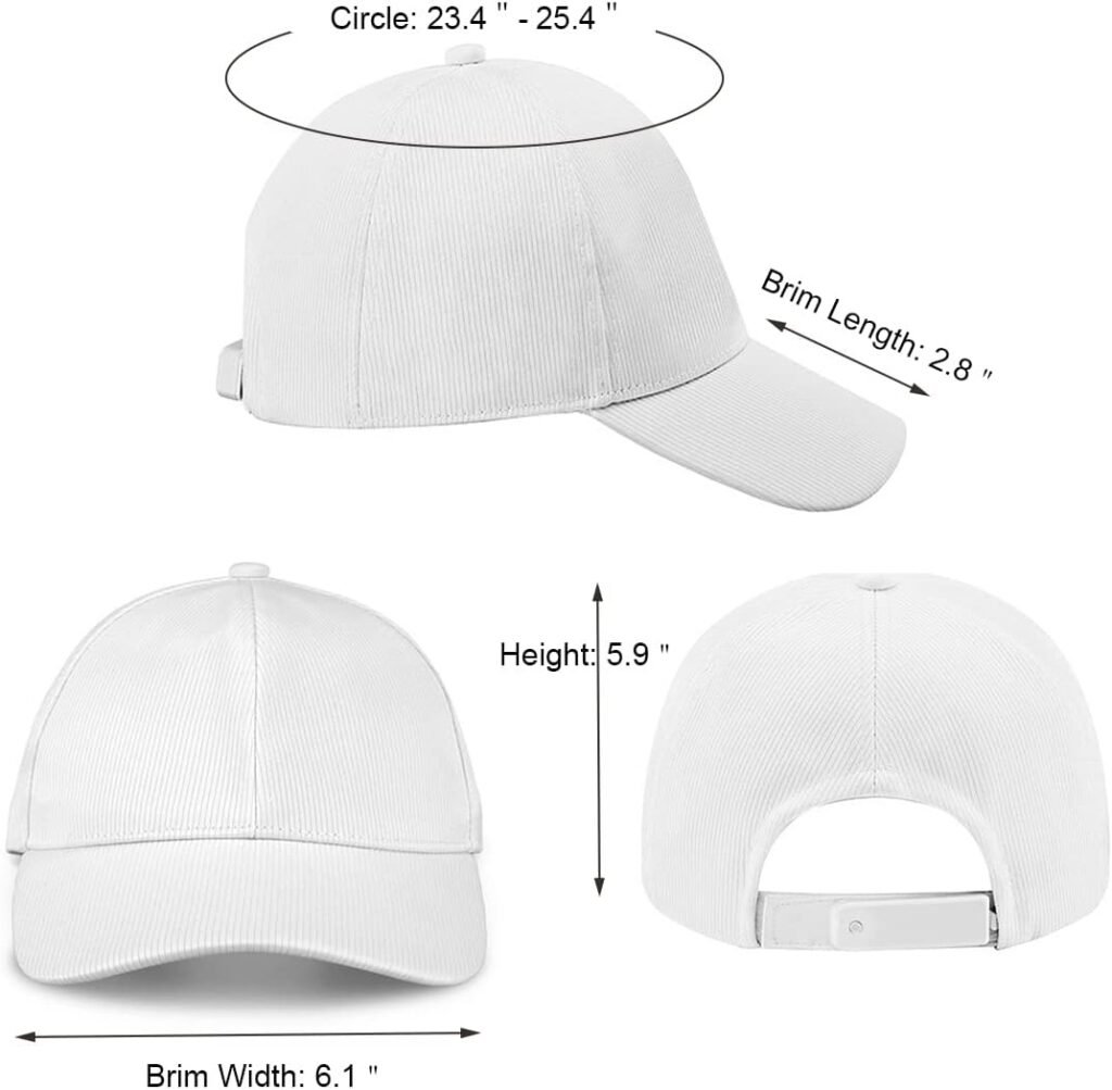 HUNRUY Hip Hop Luminous LED Baseball Cap Hats for Christmas Rave with 7 Colors Light USB Charging