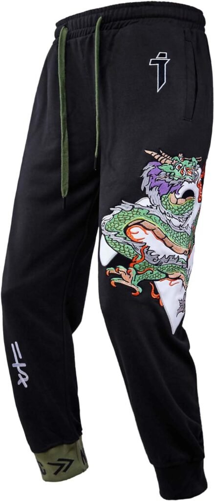 Niepce Inc Mens Japanese Streetwear Jogger Pants for Men