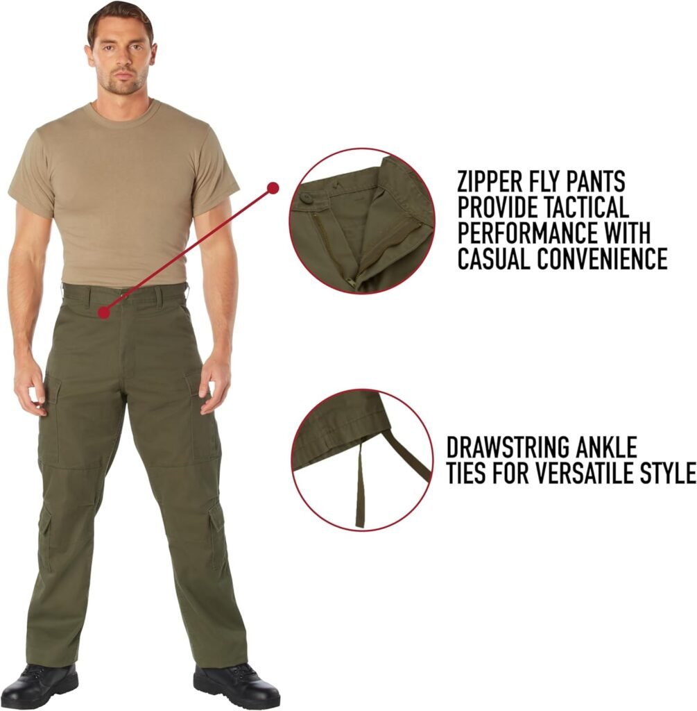 Rothco Vintage Paratrooper Fatigue Pants Vintage Cargo Pants Camouflage Pants