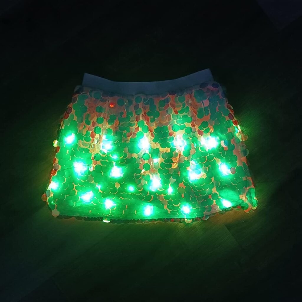 Womens Girls 15 Color LED Sequin Super Flash Jacket Light UP Rave Creative Outer Coat Stage Costume Xmas Party Fancy Dress Womens Girls 15 Color LED Sequin Super Flash Jacket Light UP Rave Creative Outer Coat Stage Costume Xmas Party Fancy Dress