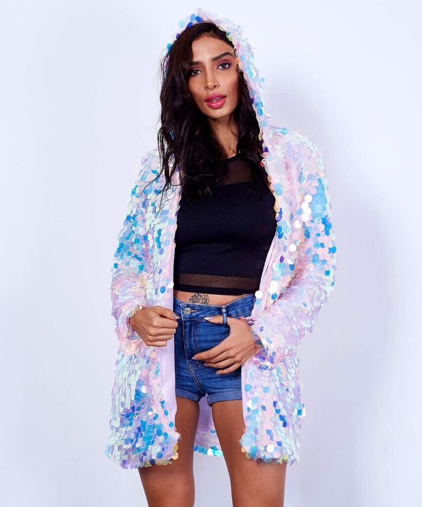 Womens Girls 15 Color LED Sequin Super Flash Jacket Light UP Rave Creative Outer Coat Stage Costume Xmas Party Fancy Dress Womens Girls 15 Color LED Sequin Super Flash Jacket Light UP Rave Creative Outer Coat Stage Costume Xmas Party Fancy Dress