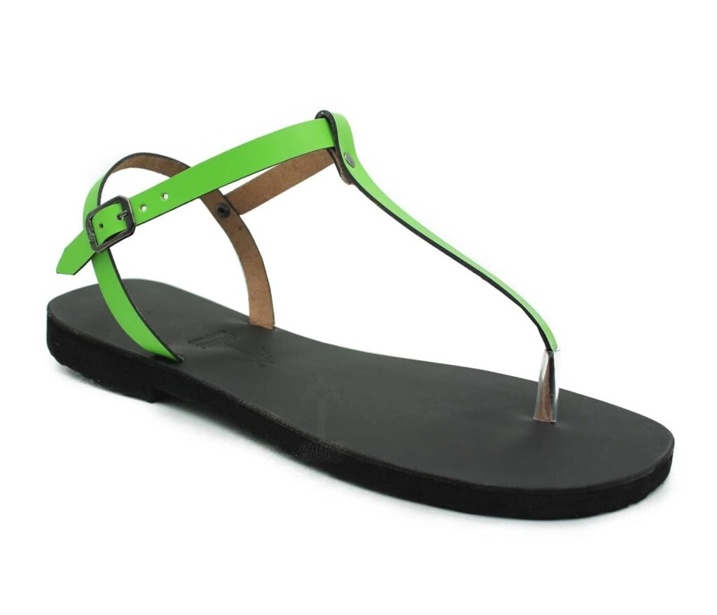 Sexy Men Thong Leather Sandals Barefoot Roman Style, Greek Sandals, Gay Sandals- SENSATION MEN