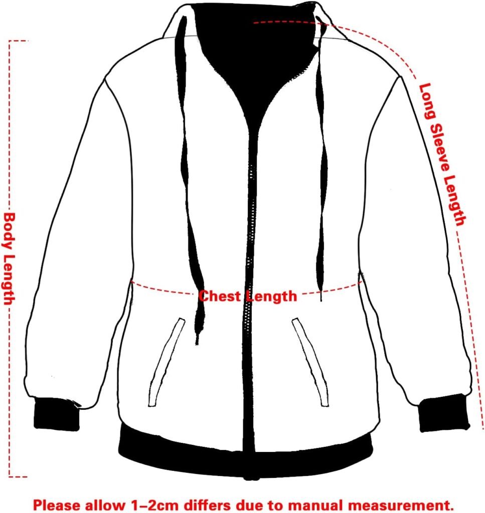 Unisex Zip Up Hoodies Fuzzy Winter Jacket Zipper Front Fleece Winter Coat for Men Women