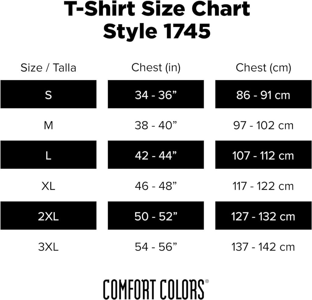 Comfort Colors Adult Heavyweight Short Sleeve Color Blast Tee, Style 1745, 2-Pack