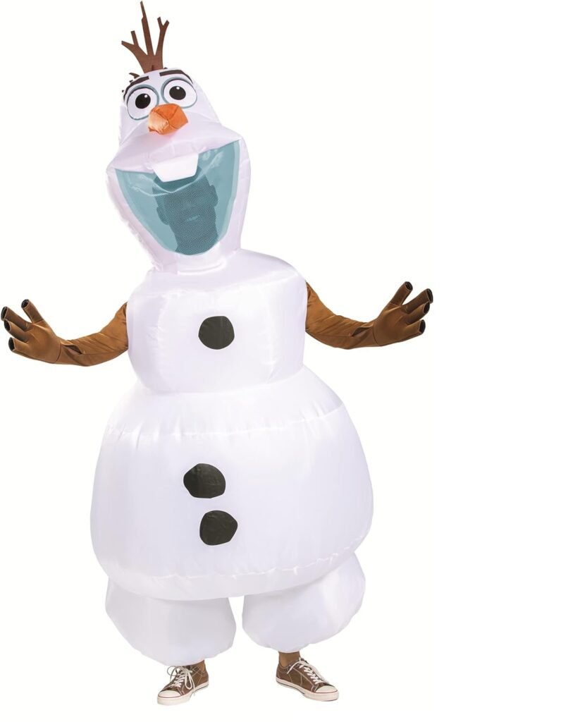 Disguise Adult Frozen Olaf Inflatable Costume