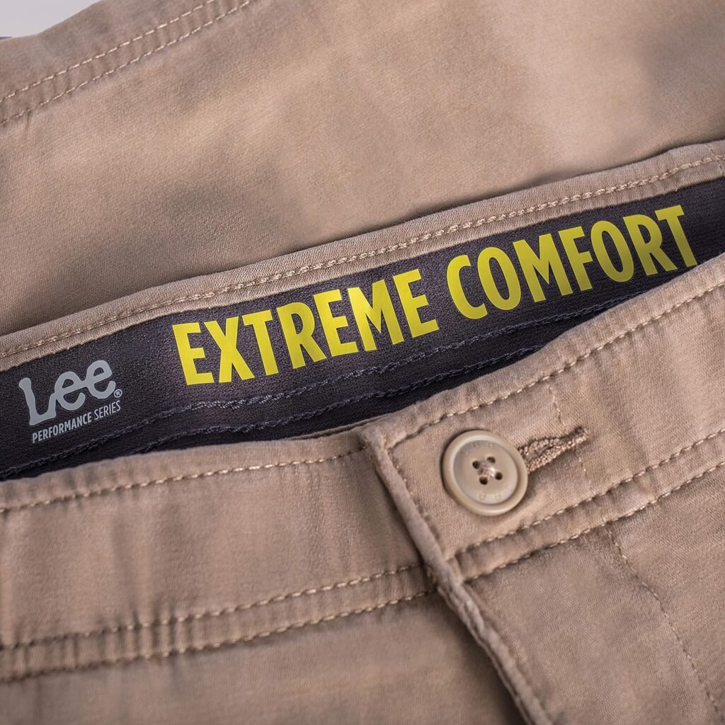 Lee Mens Extreme Motion Flat Front Short