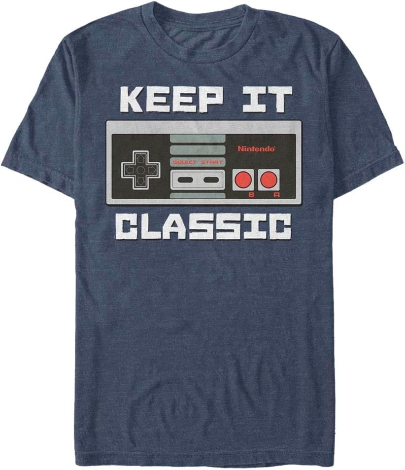 Nintendo Mens Keep It Classic T-Shirt